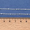 PVD Vacuum Plating 304 Stainless Steel Satellite Chain Necklaces MAK-L015-41S-3