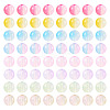 8Bags 8 Colors Transparent Czech Glass Beads GLAA-TA0002-48-1