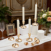 Iron & Aluminium Alloy Candle Holders DJEW-WH0077-09-5