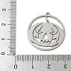 201 Stainless Steel Pendants STAS-G366-02P-04-3