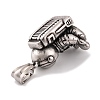 304 Stainless Steel Pendants STAS-K283-33AS-3