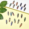 24Pcs 12 Colors Zinc Alloy Pendants FIND-CJ0005-14-5