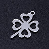 Tarnish Resistant 201 Stainless Steel Hollow Pendants STAS-Q201-JN295-1-2