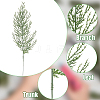 25Pcs Plastic Artificial Pine Needle Branches FIND-CP0003-34-3