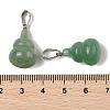 Natural Green Aventurine Pendants G-B127-03P-12-4