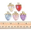 10Pcs 5 Styles Transparent Acrylic Pendants MACR-FS0002-09-5