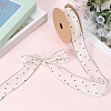 1Roll Printed Polyester Chiffon Ribbons OCOR-CY0002-35C-3