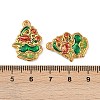 304 Stainless Steel Enamel Pendants STAS-Z140-08G-3