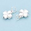 Saint Patrick's Day 925 Sterling Silver Clover Charms STER-T008-31S-2