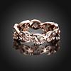 Hollow Tin Alloy Czech Rhinestone Finger Rings for Women RJEW-BB10601-7-2