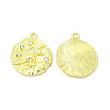 Rack Plating Alloy Rhinestone Pendants FIND-C018-14LG-1