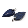 Natural Lapis Lazuli Pendants G-H359-04P-05-3