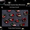 Pointed Back Glass Rhinestone Cabochons RGLA-OC0001-03B-4