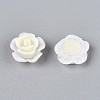 Luminous Flower Resin Cabochons CRES-T025-10E-2