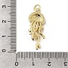 Brass Enamel Pendants KK-CJC0013-16G-06-3