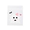 Halloween Theme Plastic Bakeware Bag ABAG-F007-03D-2