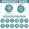 24Pcs 12 Styles Synthetic Turquoise Beads G-PH0002-77-2