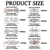 16 Pairs 8 Style Alloy Adjustable Jean Button Pins DIY-TA0013-01P-4