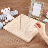 Wooden Crochet Blocking Board DIY-WH0387-22A-3