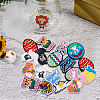 SUPERFINDINGS 56Pcs 14 Style Easter Theme PVC Plastic Cabochons KY-FH0001-21-5