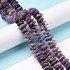 Natural Charoite Beads Strands G-D480-A11-4