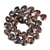 Natural Glaucophane Beads Strands G-P592-B03-01-3