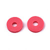 Handmade Polymer Clay Beads X-CLAY-Q251-6.0mm-88-3