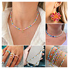 Opaque Glass Round Seed Beads GLAA-TAC0025-07A-06-7