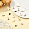 10Pcs 5 Colors Dyed Natural Cultured Freshwater Pearl Pendants PALLOY-YW00041-2