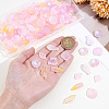 140Pcs 7 Styles Electroplate Glass Pendants EGLA-PA0001-19-3