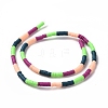 Handmade Polymer Clay Bead Strands CLAY-C003-05C-3