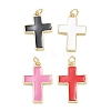 Rack Plating Brass Pendants KK-CBAB1AF-18-G-1