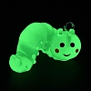 Luminous Transparent Resin Pendants RESI-E056-03P-02-1