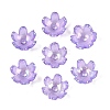 Transparent Acrylic Bead Caps TACR-T007-07E-1