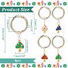 Alloy Enamel Shoe Charms PALLOY-AB00016-2