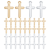 40Pcs 2 Colors Brass Pendants KK-PH0012-23B-1