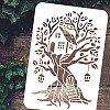 Plastic Drawing Painting Stencils Templates DIY-WH0396-0125-3