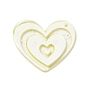 Transparent Plastic Pendants LS-KY-P014-01G-2