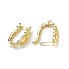 Brass Earring Findings KK-D226-07G-2