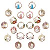 20Pcs 10 Style Alloy Enamel Pendants ENAM-SZ0002-46-1