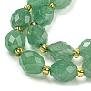 Natural Green Aventurine Beads Strands G-N342-42-4