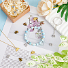 150Pcs 3 Colors Alloy Charms FIND-DC0001-95-6