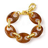 Resin Link Chain Bracelets for Women FS-WG76DA2-02-1