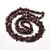 Natural Tiger Eye Chip Bead Strands G-M205-36-2