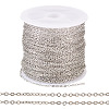 Brass Coated Iron Flat Cable Chains CH-TAC0007-01P-10