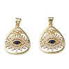 Brass Micro Pave Cubic Zirconia Pendants ZIRC-N039-236-2