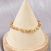 304 Stainless Steel Link Bracelets for Women BJEW-Z143-09G-2