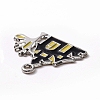 Alloy Enamel Pendants ENAM-M055-09P-3