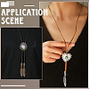 18Pcs 3 Colors Alloy Cord Ends FIND-GF0009-75-6