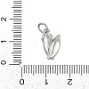 Brass Micro Pave Cubic Zirconia Pendants KK-A269-12P-3
